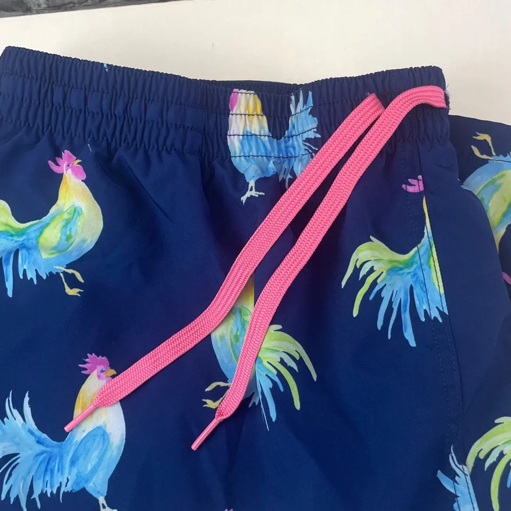 Chubbies Blue and White Mesh Top‎